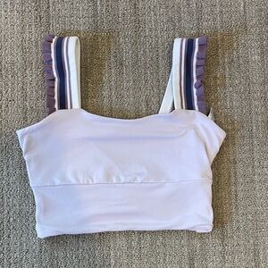 Free People Movement Women's Top with Purple Accents